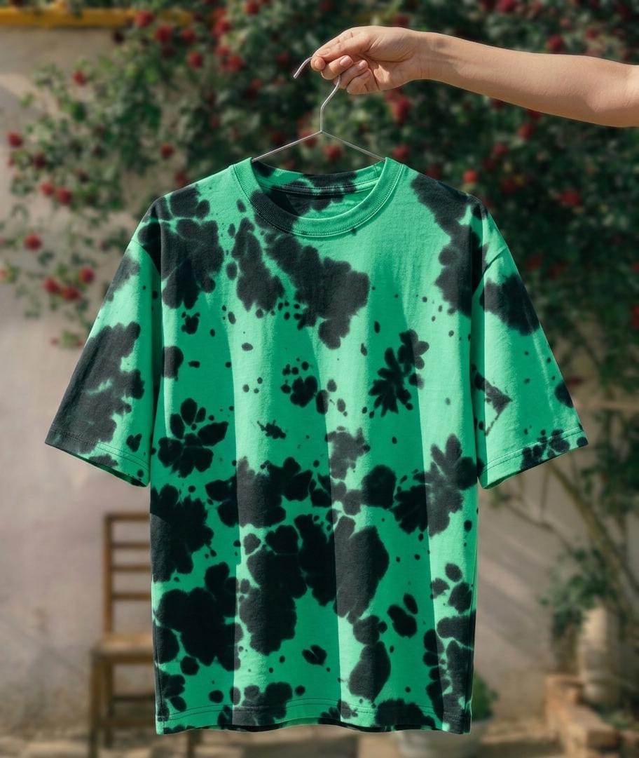 Earth Pulse-Unisex Tie Dye Oversized T-Shirt