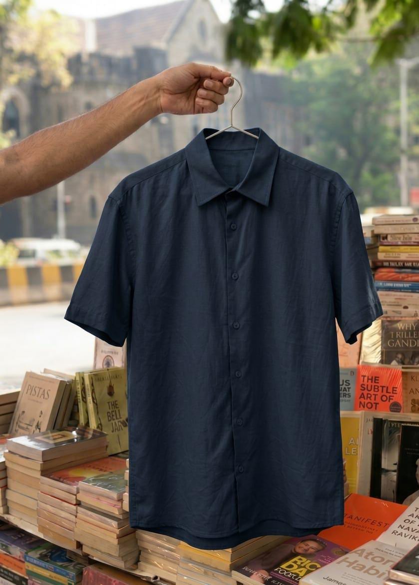 Deep Ocean Flow-Unisex Oversized Shirt