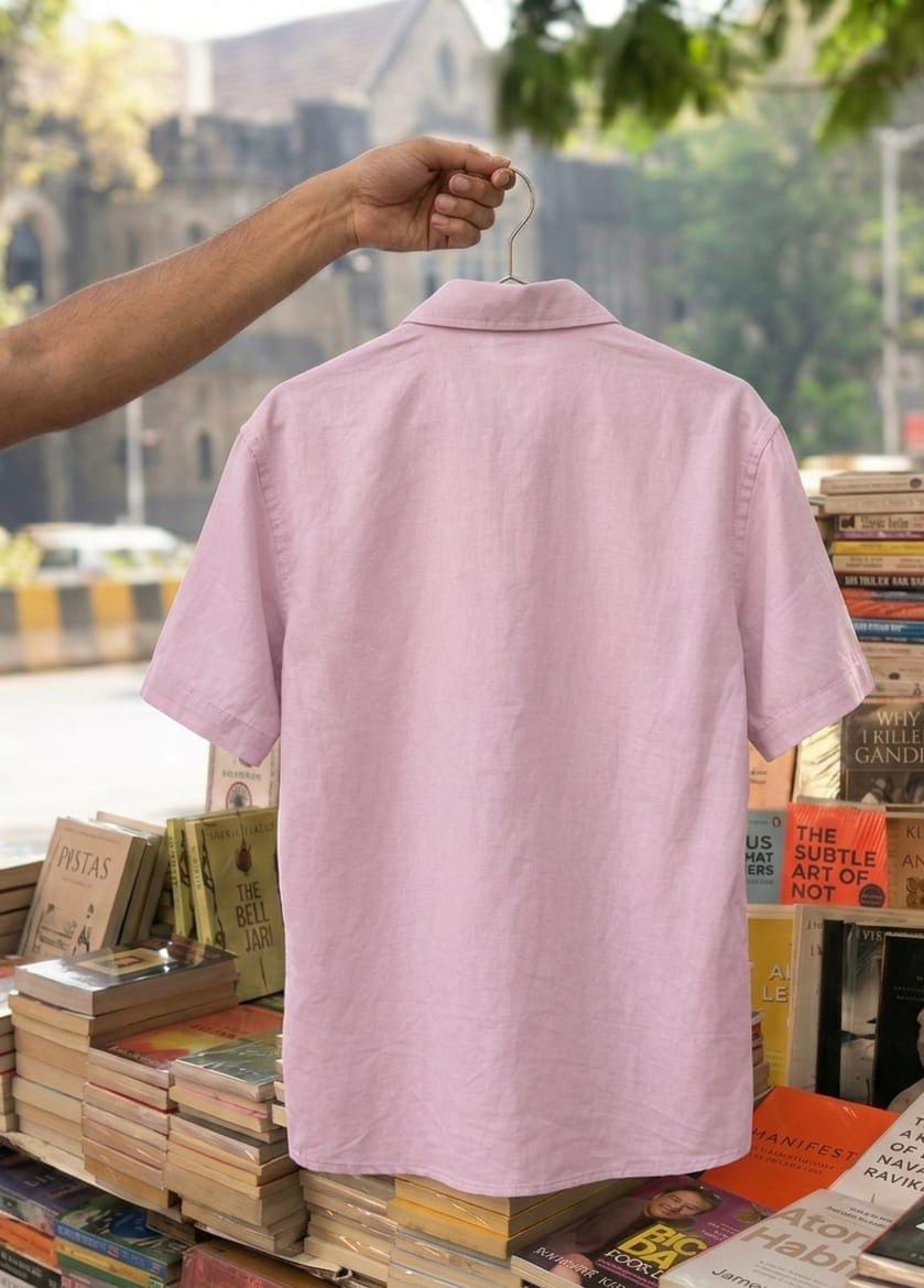 Blush Whisper Wave-Unisex Oversized Shirt