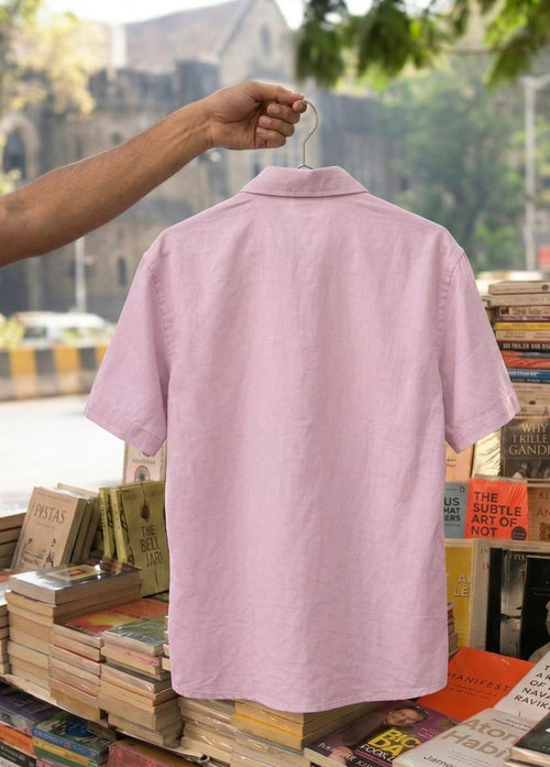 Blush Whisper Wave-Unisex Oversized Shirt