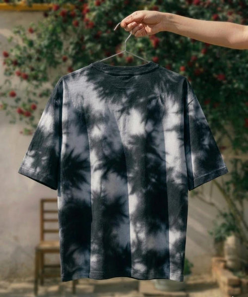 Cosmic Drift-Unisex Tie Dye Oversized T-Shirt