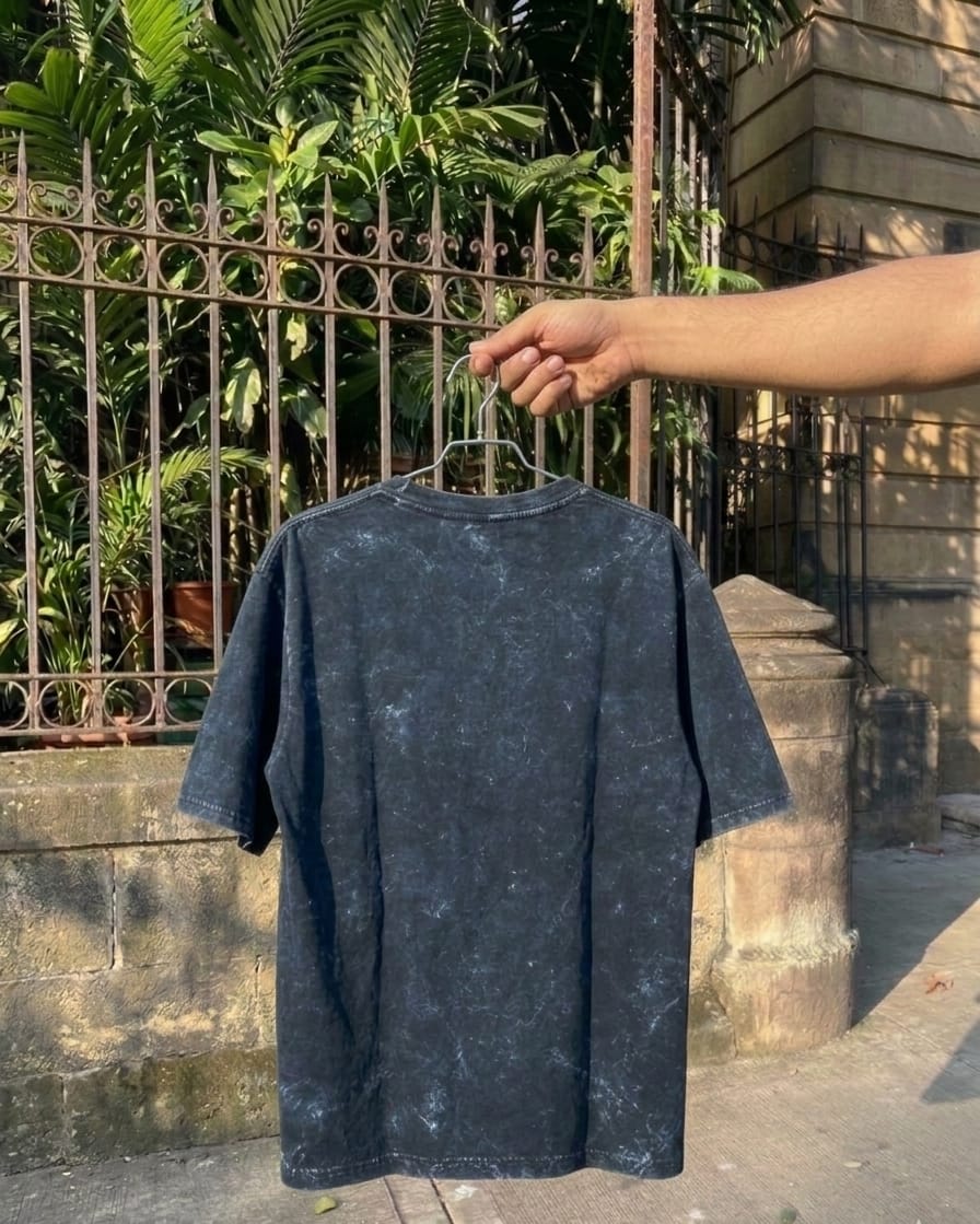 Main Character Energy – Acid Washed Oversized T-Shirt (Unisex)