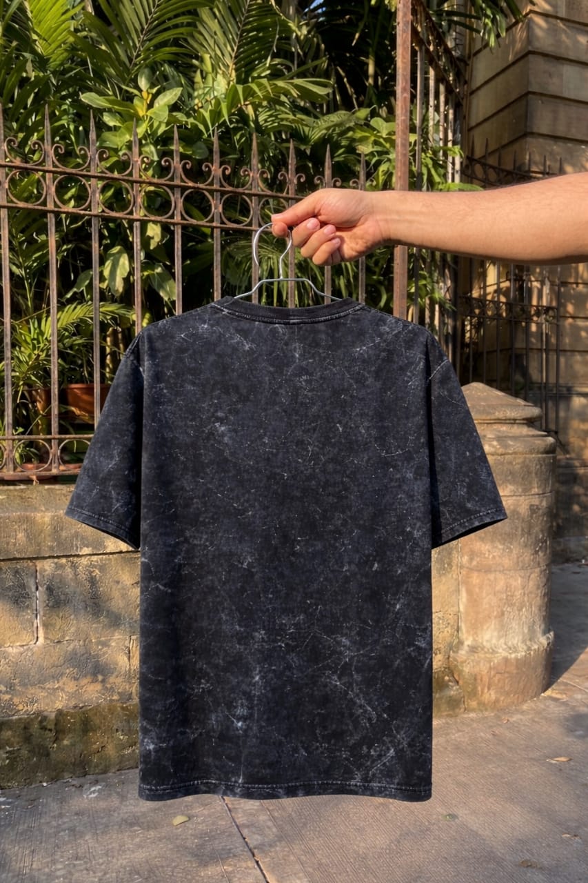 Rise Up And Create-Unisex Acid Washed Oversized Tee